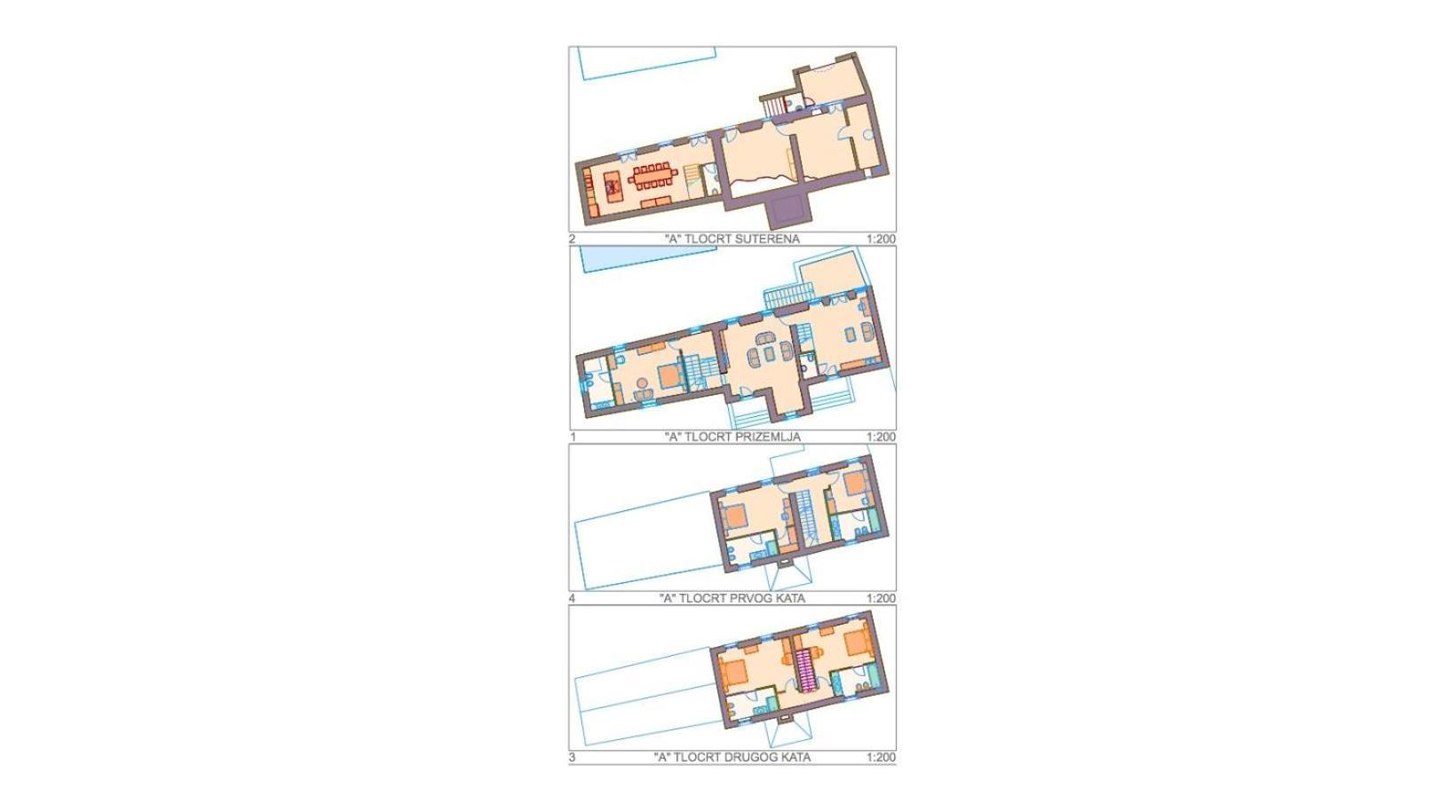 Villa Poropati, Groznjan, Istria - Luxury Countryside Estate For Up To 19 Persons - Large Pool Of 80M2 With Kids Section Dış mekan fotoğraf